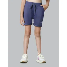 Van Heusen Relaxed Fit Superior Drape Functional Pocket Longline Shorts - Crown Blue-picture-17