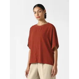 Van Heusen Rust Regular Fit Top image 3