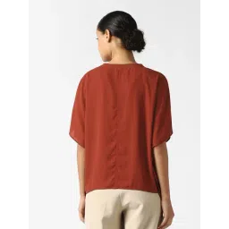 Van Heusen Rust Regular Fit Top image 2