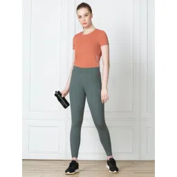 Van Heusen Sage Green Slim Fit Tights-picture-33