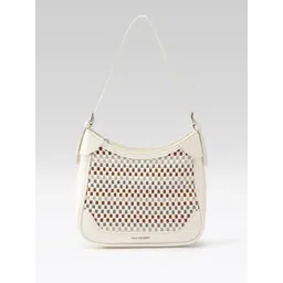 Van Heusen Self Design Checked Shoulder Bag-picture-20