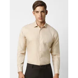 Van Heusen Self Design Pure Cotton Formal Shirt-picture-26