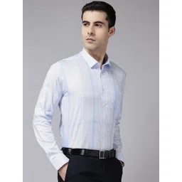 Van Heusen Slim Fit Checked Formal Shirt-picture-37