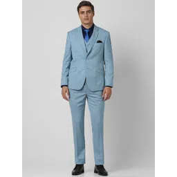 Van Heusen Slim Fit Single-Breasted Three Piece Formal Suit-picture-14