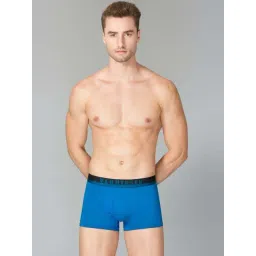 Van Heusen Swift Dry Breathable Solid AIR Series Trunks - Mykonos Blue-picture-13