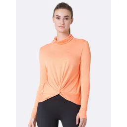 Van Heusen Turtle Neck Knotted Antibacterial Quick-Dry T-Shirt-picture-10