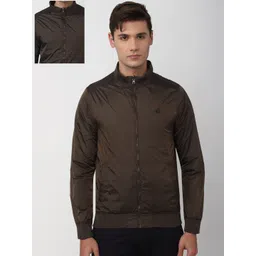 van heusen V Dot Men Brown Reversible Sporty Jacket-picture-39