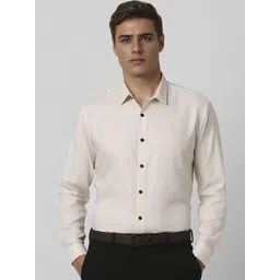 van heusen V Dot Men Spread Collar Abstract Printed Cotton Slim Fit Formal Shirt-picture-13