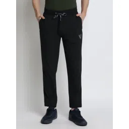 van heusen Vh Innerwear Black Cotton Regular Fit Trackpants-picture-45