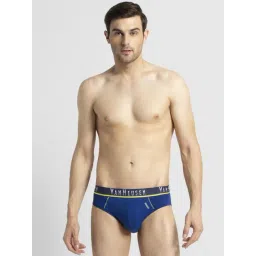 van heusen Vh Innerwear Blue Cotton Regular Fit Briefs-picture-10