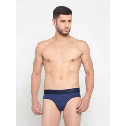 van heusen Vh Innerwear Blue Regular Fit Printed Briefs-picture-19