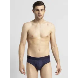 van heusen Vh Innerwear Navy Regular Fit Printed Briefs-picture-37