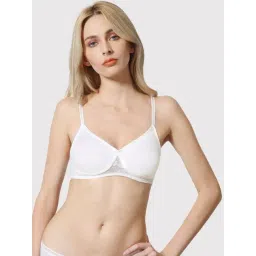Van Heusen White Cotton Minimizer Bra-picture-21