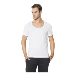 Van Heusen White Cotton Regular Fit Vest-picture-45