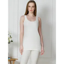 Van Heusen White Cotton Relaxed Fit Camisole-picture-22