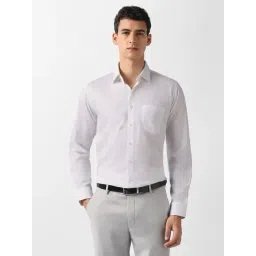 Van Heusen White Cotton Slim Fit Shirt-picture-47
