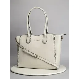 Van Heusen White Logo Shoulder Handbag image 1