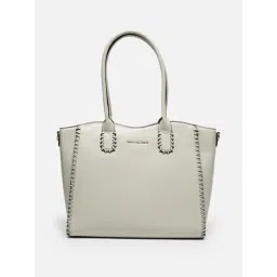 Van Heusen White Logo Shoulder Handbag image 2