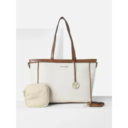 Van Heusen White Printed Handbag-picture-41