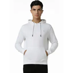 Van Heusen White Regular Fit Hooded Sweatshirt-picture-28