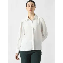 Van Heusen White Regular Fit Shirt-picture-35