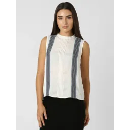 Van Heusen White Striped Top-picture-12