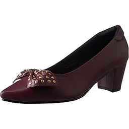 van heusen Women 2.5 inch Bow Embellished Block Heels-picture-28