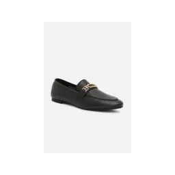 Van Heusen Women Black Slip-On Loafers-picture-16