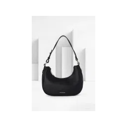 Van Heusen Women Black Textured Casual Handbag-picture-44