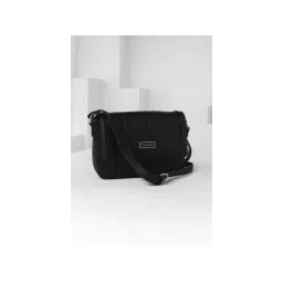 Van Heusen Women Black Textured Casual Sling Bag-picture-37