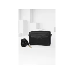 Van Heusen Women Black Textured Casual Sling Bag With Detachable Strap-picture-18