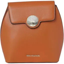 van heusen Women Brown Solid Casual-picture-14