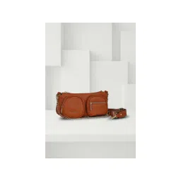 Van Heusen Women Brown Solid Casual Sling Bag-picture-28