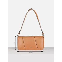 Van Heusen Women Brown Solid Casual Sling Bag image 4