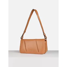 Van Heusen Women Brown Solid Casual Sling Bag image 2