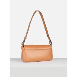Van Heusen Women Brown Solid Casual Sling Bag image 3