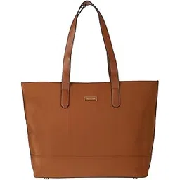 van heusen Women Brown Textured Formal Tote Bag-picture-12