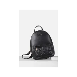 Van Heusen Women Casual Black Textured Backpack-picture-32
