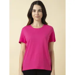 Van Heusen Women Cotton Relax Fit Lounge T Shirt-picture-39