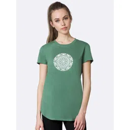 Van Heusen Women Damask Love Front Print Round Neck Short Sleeve Lounge T-Shirt-picture-25