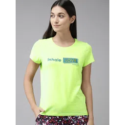 Van Heusen Women Front Print Round Neck Short Sleeve Lounge T-Shirt-picture-19