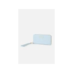 Van Heusen Women Light Blue Textured Casual Wallet-picture-41