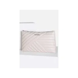 Van Heusen Women Off White Solid Casual Pouch-picture-13