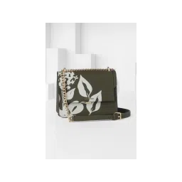 Van Heusen Women Olive Printed Casual Sling Bag-picture-22