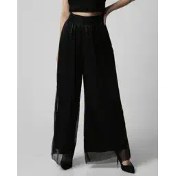 van heusen Women Patterned Palazzos with Elasticated Waist-picture-24