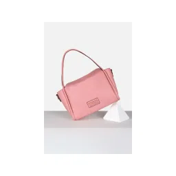 Van Heusen Women Pink Solid Casual Handbag-picture-18