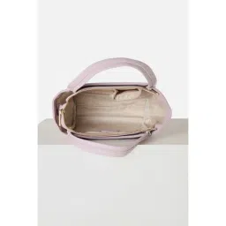 Van Heusen Women Pink Solid Casual Handbag image 4