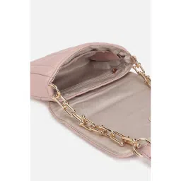 Van Heusen Women Pink Solid Sling Bag image 3