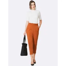 Van Heusen Women Pleated Trousers image 5