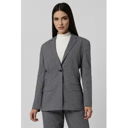 van heusen Women Printed Single Breasted Formal Blazer-picture-13